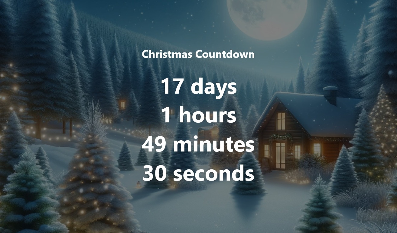 Christmas Countdown app